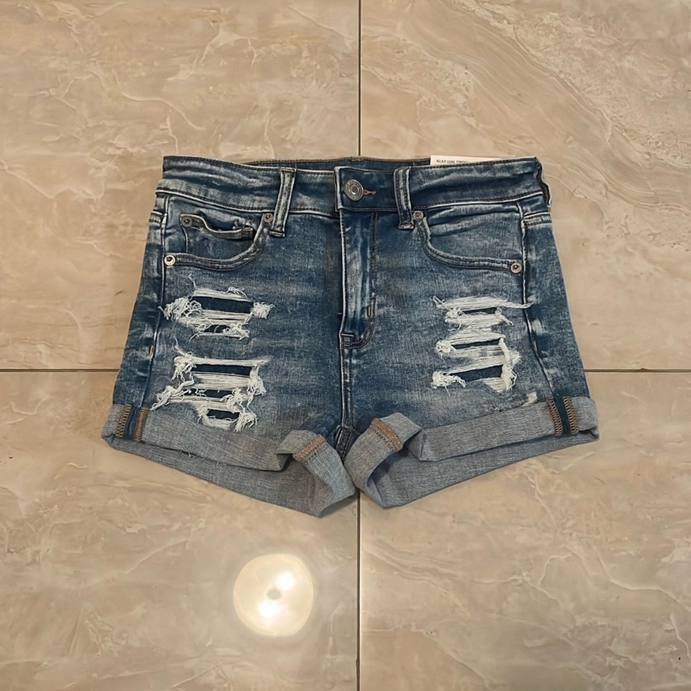 AE high-rise shorts